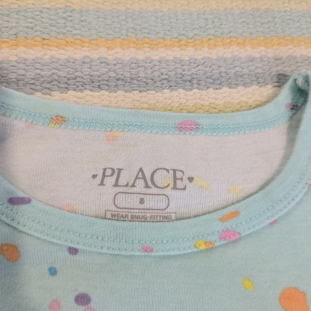 🛍️ BUNDLE ONLY | Children's Place Sweet Dreams pajama PJ top size 8